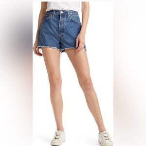 RE/DONE 90s High Waist Low Slung Cutoff Denim Shorts NWT